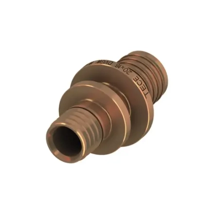 Соединение Tece труба-труба 20x20 бронза