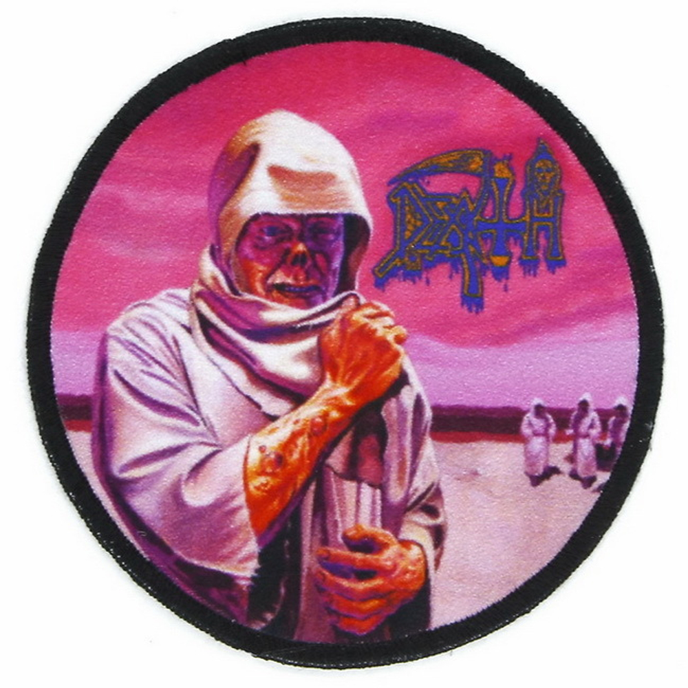 Нашивка Death Leprosy круглая (884)