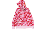 A Bathing Ape Abc Camo Shark Ponr Full Zip Худи розовый