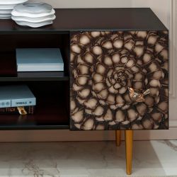 Тумба под ТВ Терра 155см Стайл Каштан