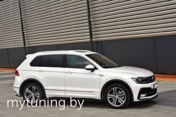 Сплиттеры накладок на пороги для VOLKSWAGEN Tiguan II R-Line (16-...)