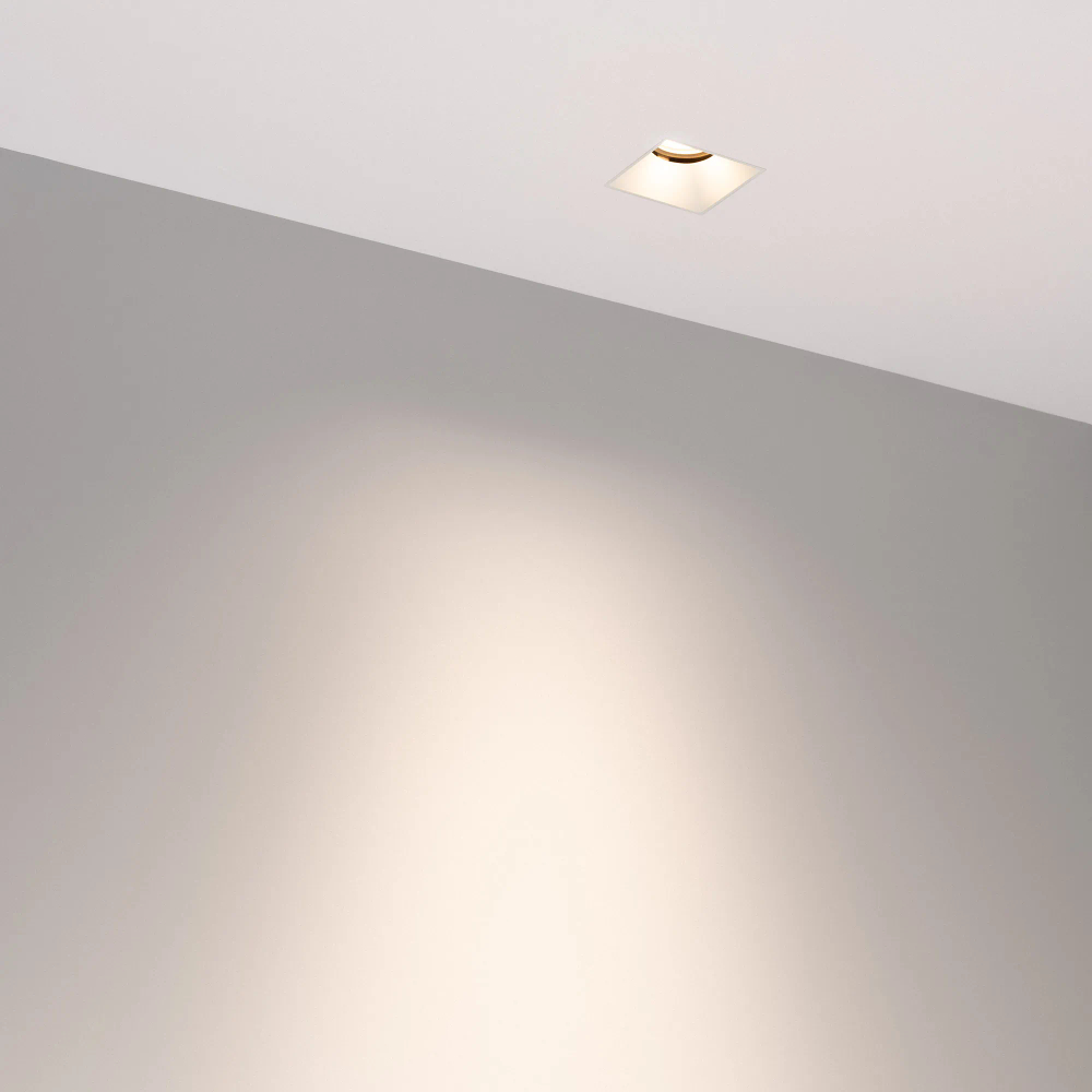 Светильник MS-RIALTO-TRIMLESS-S40x40-9W Day4000 (WH, 36deg, 230V) (Arlight, IP20 Металл, 5 лет) 048327