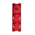 Держатель для 4 аккумуляторов Milwaukee Packout M18, 33 см, настенное крепление, универсальное