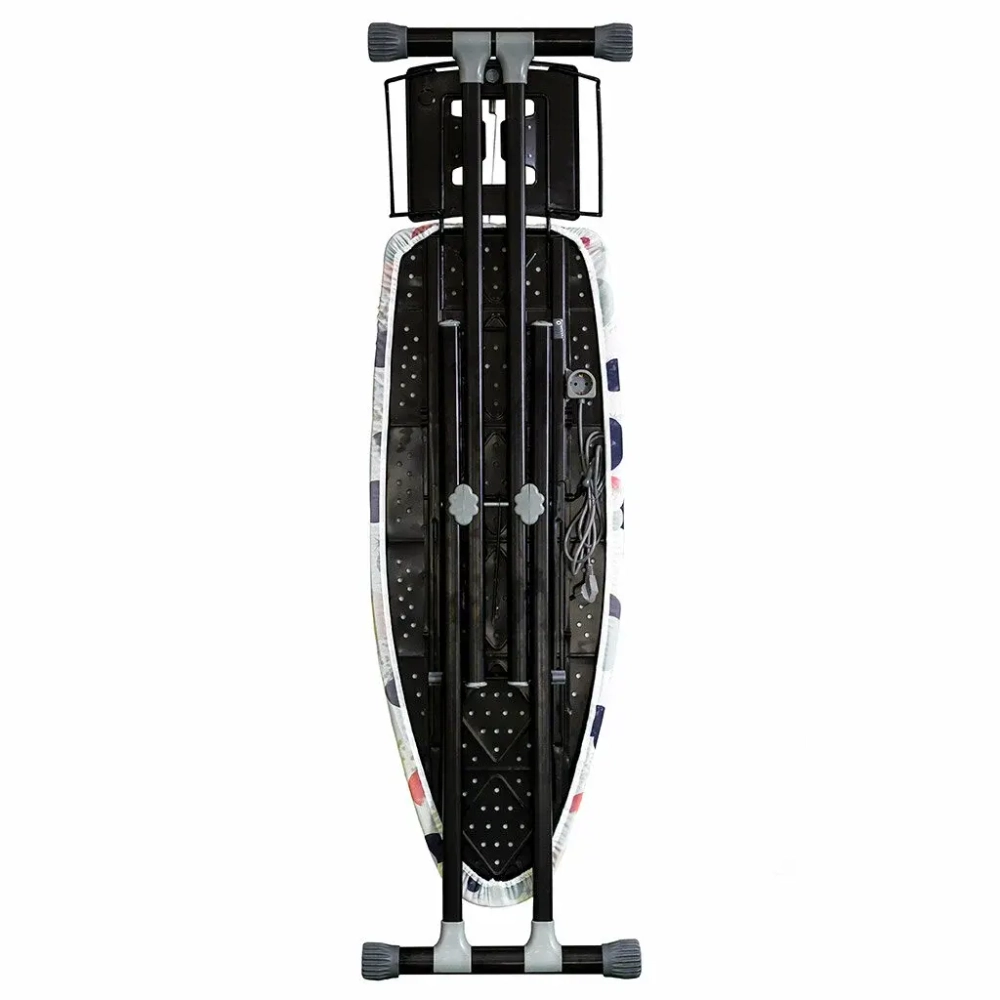 Доска гладильная "Алиса" моноблок,шнур 2м,высота 70-95cm,пл.44x120  PERILLA