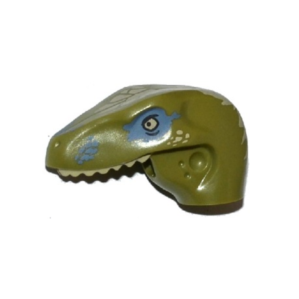 Голова раптора динозавра 98065pb06 Olive Green