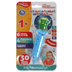 Шприц стихи К.Чуковского 30 песен,звуков,фраз. свет.бат. блистер HT576-R(Умка)
