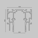 Шинопровод Technical TRX034-SCCL-422B