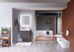 Мебель для ванной Aquanet Nova Lite 75 дуб рошелье (2 ящика)