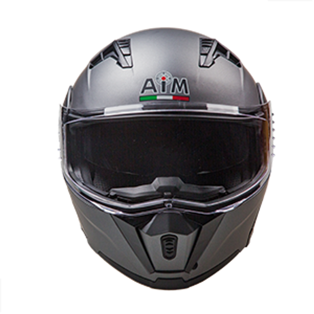 Шлем модуляр AiM JK906 Grey Metal, L