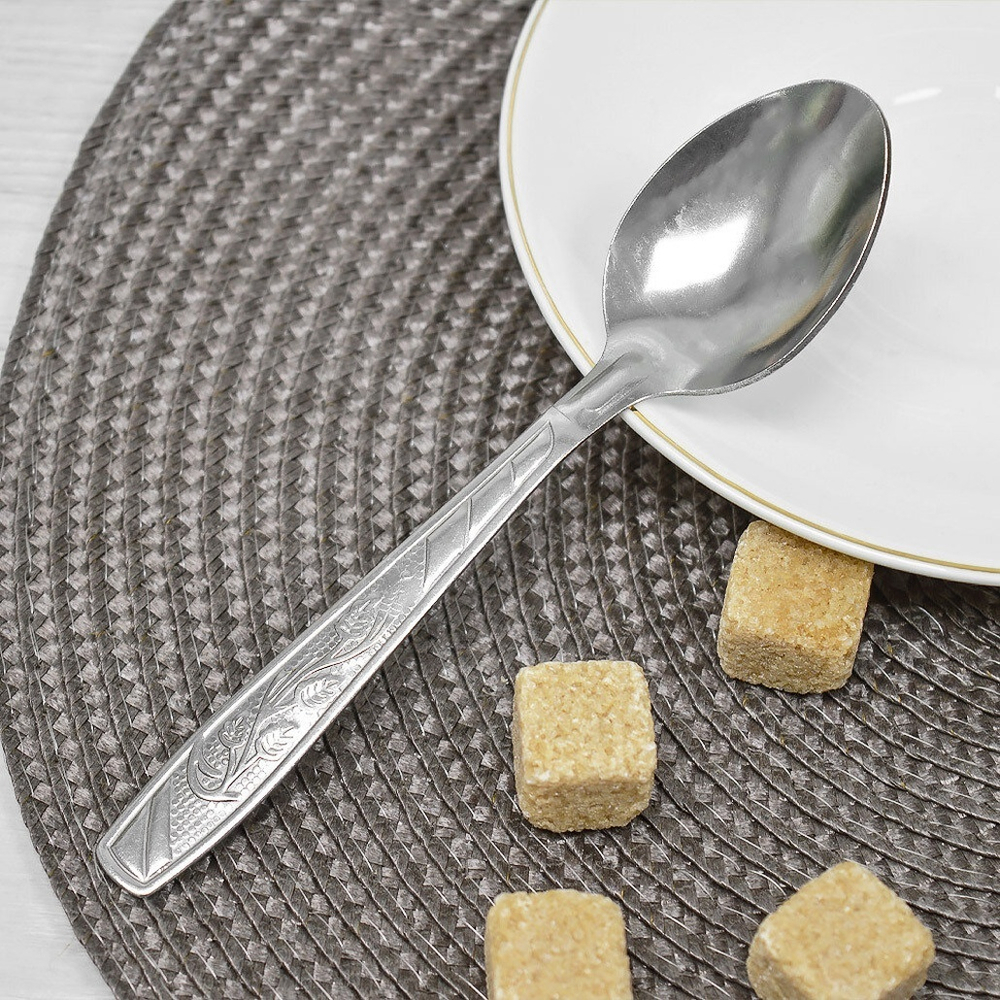 Ложка чайная с рисунком №2