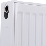 Радиатор панельный профильный ROMMER Compact тип 22 - 300x900 мм (подкл.боковое, белый)