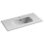 CN7026 Раковина мебельная накладная Compact 810x395x170, цвет белый
