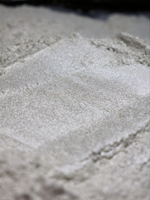 Пигмент 8735 - Серебреный жемчуг мерцающий 70 - универсальный