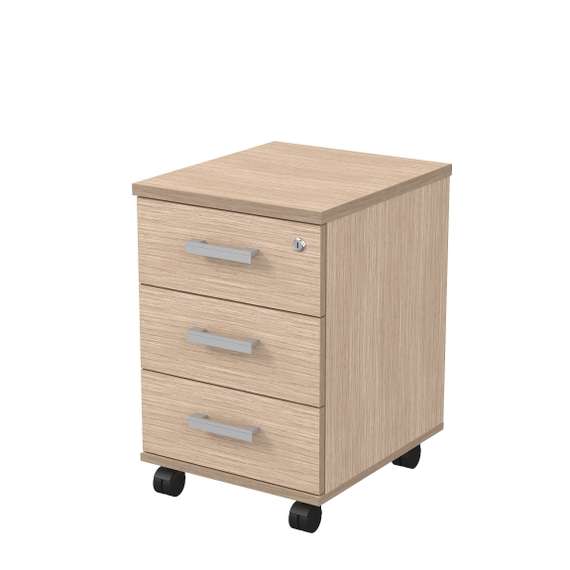 2ТЗ.004 Тумба подкатная (394*454*586),(замок)