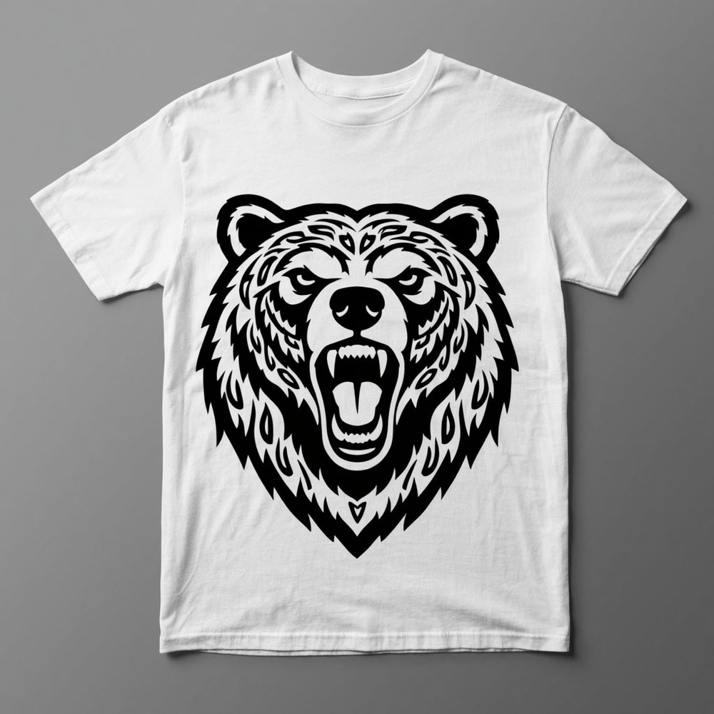 Футболка "Бурый медведь"