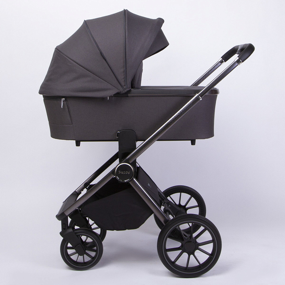 Детская коляска Peppy Monaco GP 3 в 1 Antrazit рама графит