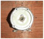 Генератор однофазный SDG 5000E (в сборе )/Alternator single phase assy for 5000E