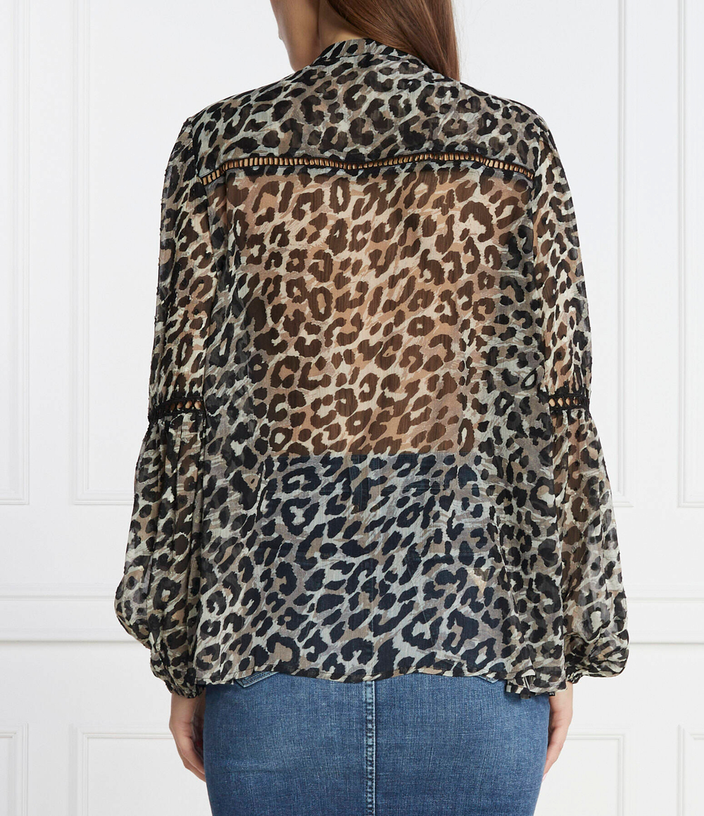 Блузка GUESS - черный(W3RH56 WDW52)