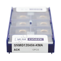 Пластина твердосплавная ISO SNMG120404-KMA ACK10E AHNO по чугуну, чистовая