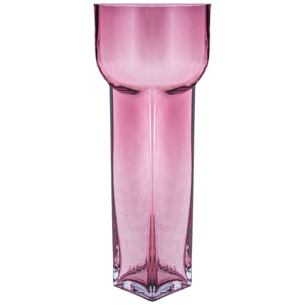 ВАЗА "MODERN" PURPLE 13*13*35 CM