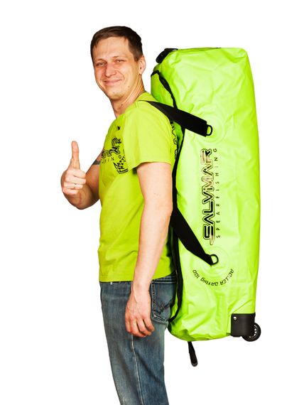 Сумка Salvimar Roller Acid Green на колесах 100 литров