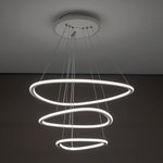 Citilux Неон Смарт CL731A330E RGB Умная подвесная люстра Белая