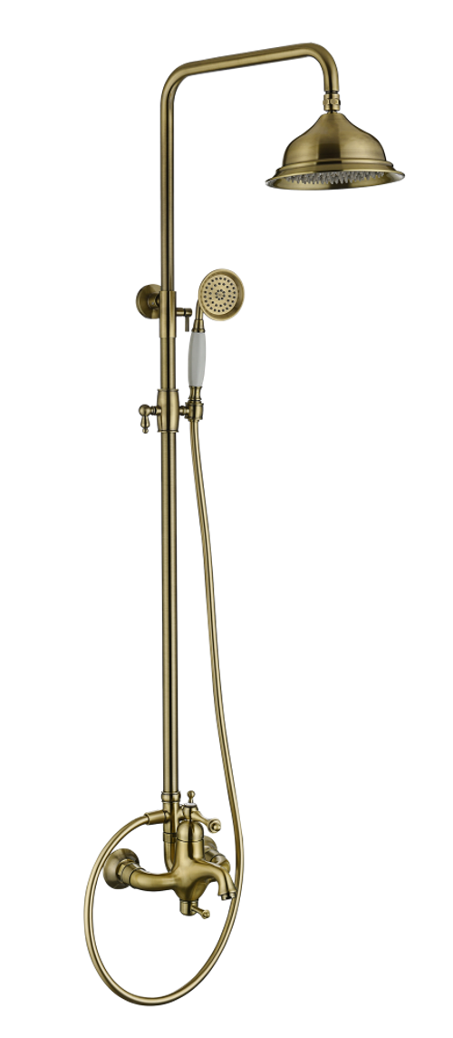 77161-D Душевая система (ХРОМ) GANZER (4/1шт)