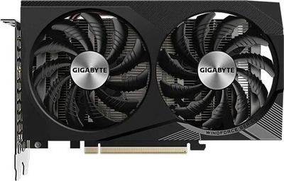 Видеокарта Gigabyte NVIDIA  GeForce RTX 3050 GV-N3050WF2OCV2-8GD 8ГБ Windforce, GDDR6, OC,  Ret