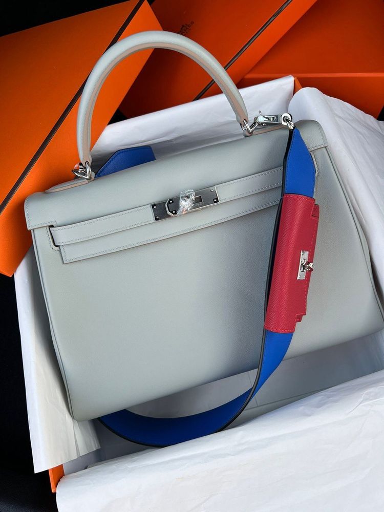 Сумка Hermes из кожи крокодила