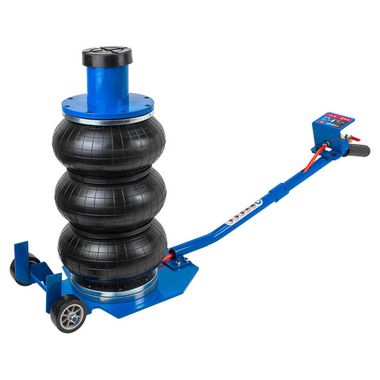 Домкрат подкатной пневматический 3т (h min-145мм,h max-500мм,надставка-удлинитель-100мм,?-255мм) Forsage F-TRA1724