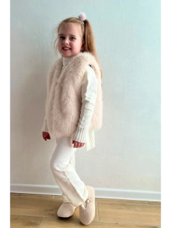 Жилет из искусственного меха