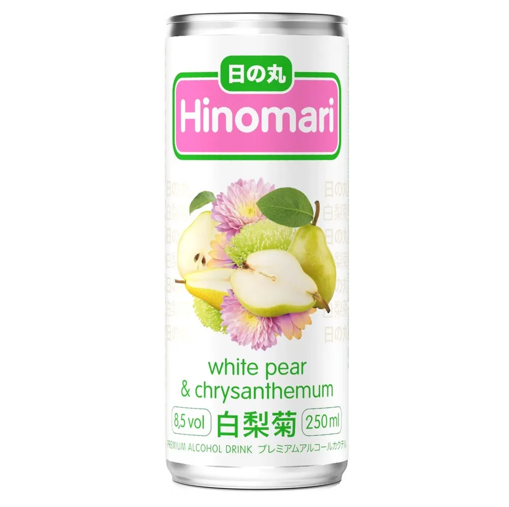 Hinomari White pear and chrysanthemum 8,5% 0,25л