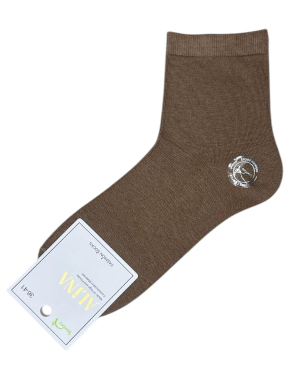 Носки женские из бамбука - набор 10 пар