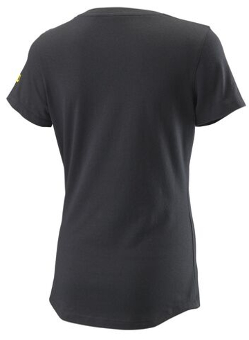 Женская теннисная футболка Wilson Love Earth Tech Tee W - черный