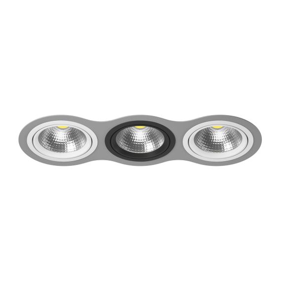 Комплект из светильника и рамки Lightstar Intero 111 (217939+217906+217907+217906) i939060706