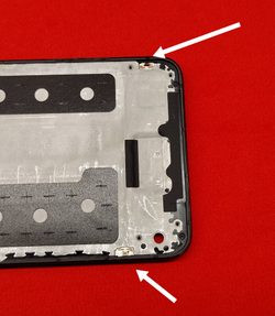 Honor X7 (CMA-LX1) / часть корпуса (рамка дисплея)  (ORIG)