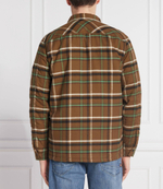 утепленная рубашка lom_2 BOSS ORANGE - коричневый(50484708)