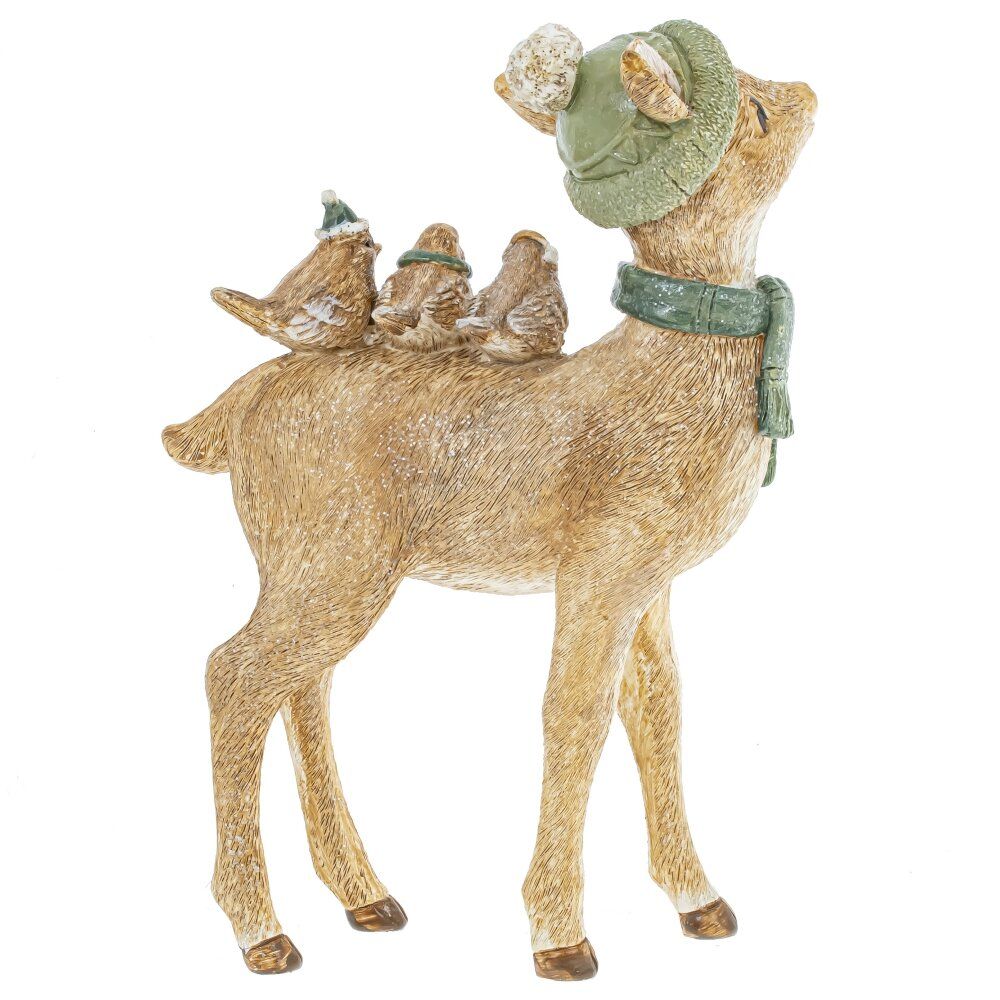 GAEM Фигурка декоративная "Олень", L18 W8 H25 см