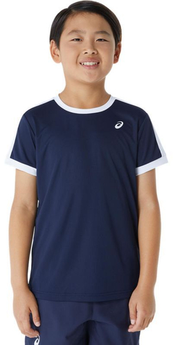 Футболка для мальчика теннисная Asics Boys Tennis Short Sleeve - небесный