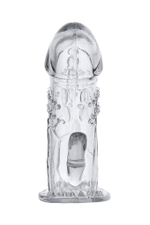 Насадка на пенис Toyfa прозрачная 13 см