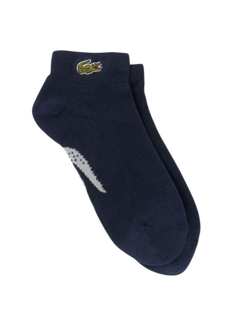 Теннисные носки Lacoste Cotton Athletic - navy blue/grey chine