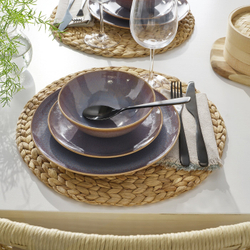 IKEA FÄRGKLAR  (ИКЕА ФÄРГКЛАР)  -  Тарелка, сиреневая, 26 см