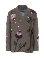 Телогрейка FLOWERS, хаки