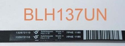 Ремень 1185 Н7 Hutchinson для стиральной машины BLH137UN
