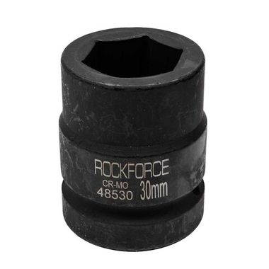 Головка ударная 30мм 1''6гр. RockForce##Rock FORCE RF-48530