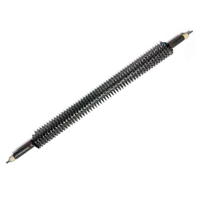 ТЭН Оребренный 1000W L=450 мм., 220В угл. сталь, прямой