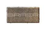 Тротуарная плитка Braer Прямоугольник, Color Mix Каштан, 60 мм