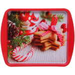 Поднос жестяной 24,5*19,5см «Пряничное чудо»