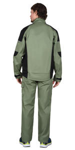 Куртка СИРИУС-ЦИТРИН светло-оливковый с черным