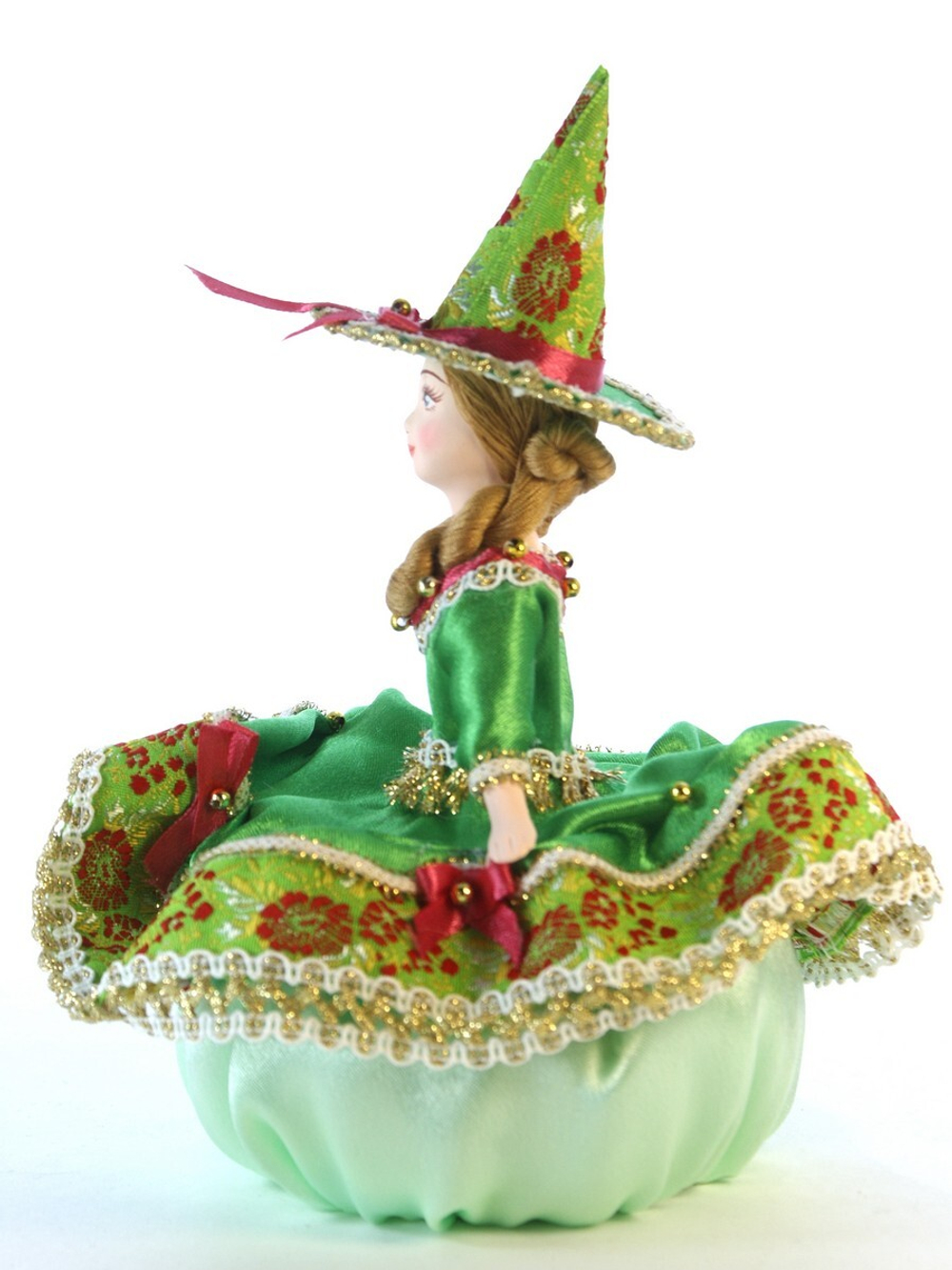 Кукла коллекционная "Солнечная фея". Игольница